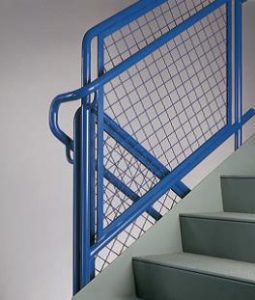 blue-mesh-railing